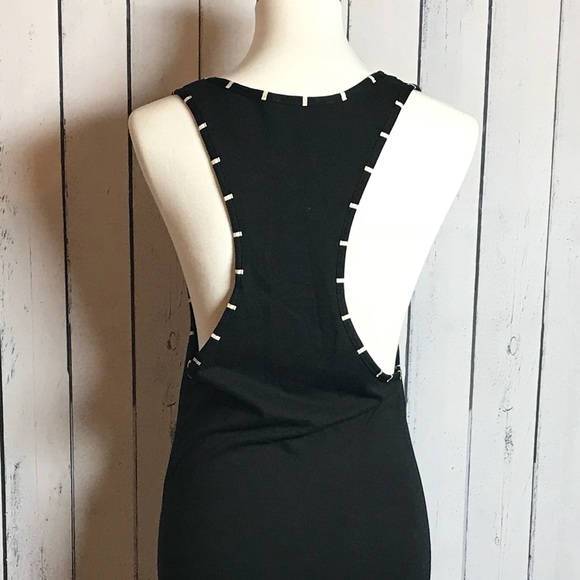 NWOT Sexy Black Maxi - Picture 4 of 6